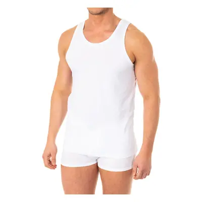 Abanderado A040Z-BLANCO men's Vest top in White