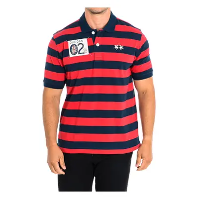 La Martina TMP303-JS314-S7292 men's Polo shirt in Multicolour