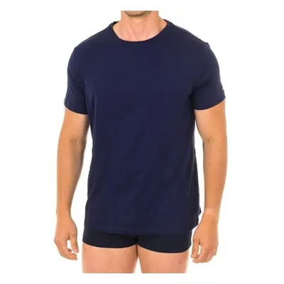 Tommy Hilfiger UM0UM01030-409 men's T shirt in Marine