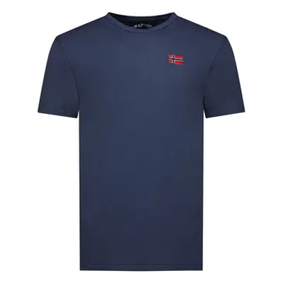 Geographical Norway SY1363HGN-Navy men's T shirt in Marine