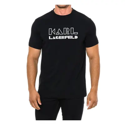 Karl Lagerfeld 755060533221-991 men's T shirt in Multicolour