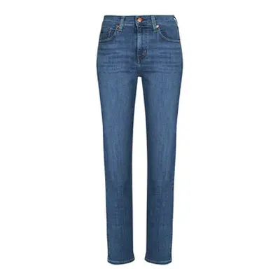 Levis 724 HIGH RISE STRAIGHT women's Jeans in Blue