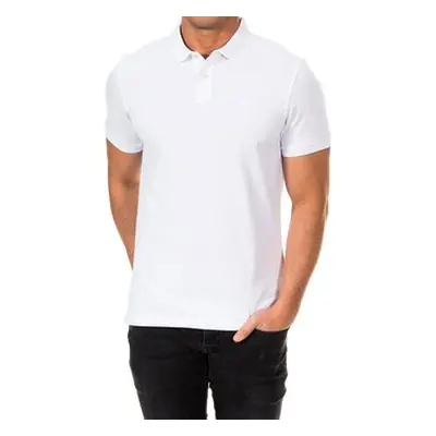 Hackett HM561503-800 men's Polo shirt in White