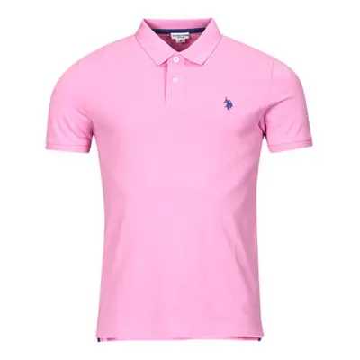 U.S Polo Assn. KING men's Polo shirt in Pink