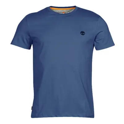 Timberland SS DUNSTAN RIVER CREW TEE men's T shirt in Blue