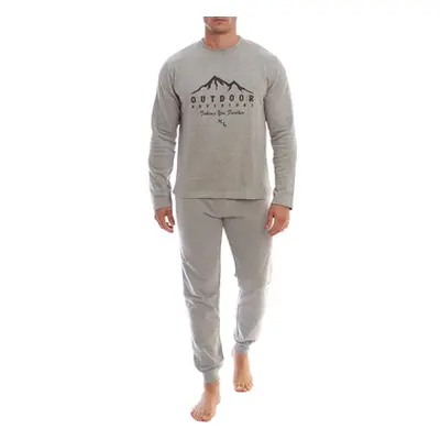 Kisses&Love KLP4-301970 men's Sleepsuits in Grey