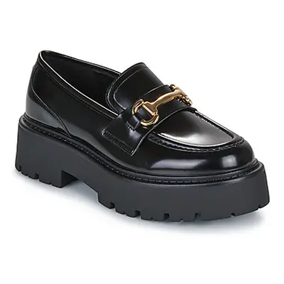 Steve Madden OCCUPY women's Loafers / Casual Shoes in Black