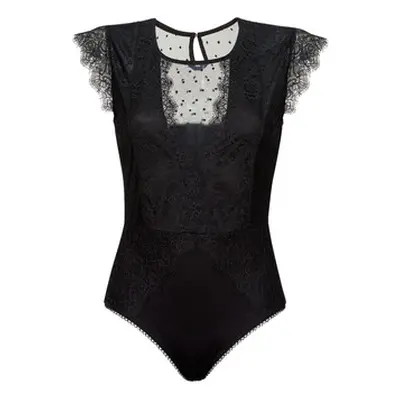 Morgan DUNY women's Leotards in Black