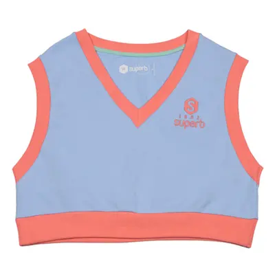 Superb 1982 RSC-S2101-BLUE women's Vest top in Multicolour