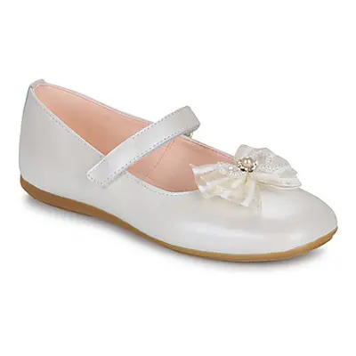 Pablosky LINDA girls's Children's Shoes (Pumps / Ballerinas) in White