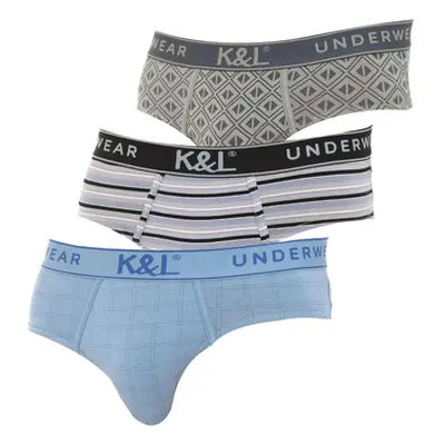 Kisses&Love KLS5-3007-SURTIDO men's Underpants / Brief in Multicolour