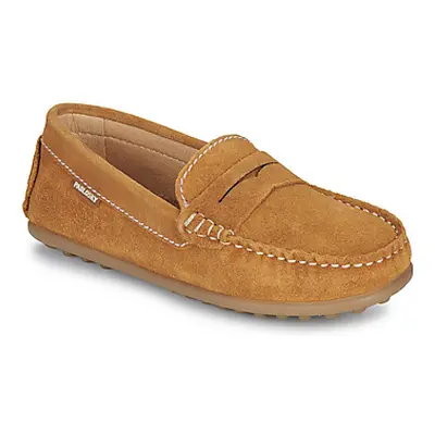 Pablosky DRIVER boys's Children's Loafers / Casual Shoes in Brown