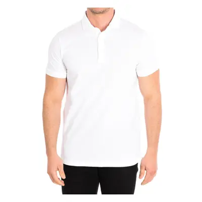 CafÃ© Coton WHITE-PLOLSMC men's Polo shirt in White