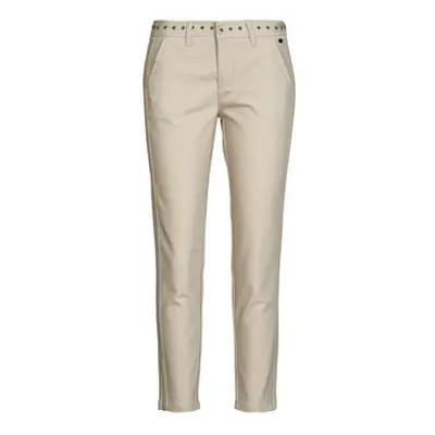 Freeman T.Porter CLAUDIA POLYNEO LIGHT women's Trousers in Beige