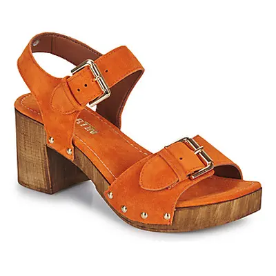 JB Martin DONA women's Clogs (Shoes) in Orange