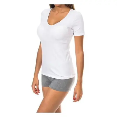 Janira 1045207-BLANCO women's T shirt in White