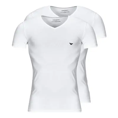 Emporio Armani CC717-111512 men's T shirt in White