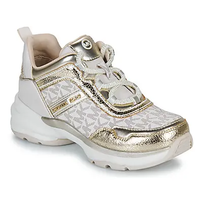 MICHAEL Michael Kors OLYMPIA girls's Children's Shoes (Trainers) in Beige