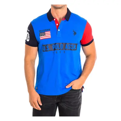 U.S Polo Assn. 58877-173 men's Polo shirt in Blue