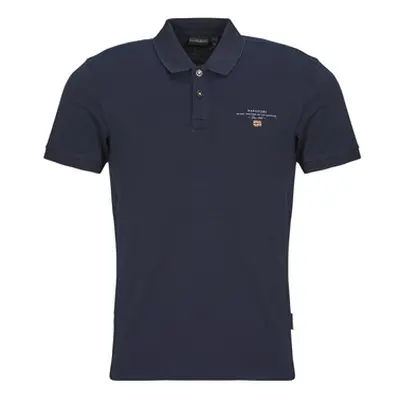 Napapijri ELBAS JERSEY men's Polo shirt in Marine