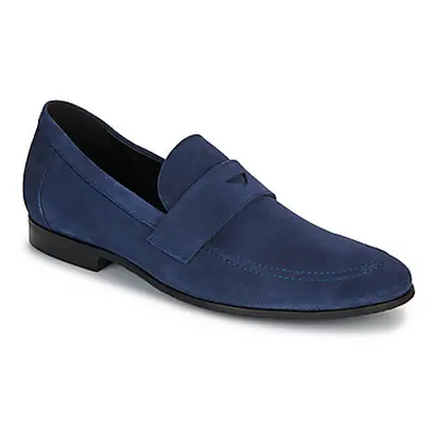 So Size PALMO men's Loafers / Casual Shoes in Blue