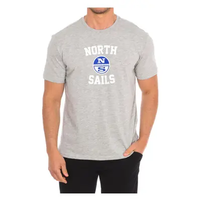 North Sails 9024000-926 men's T shirt in Grey