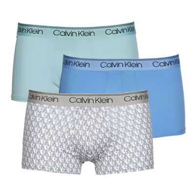 Calvin Klein Jeans LOW RISE TRUNK 3PK men's Boxer shorts in Multicolour