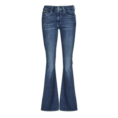 G-Star Raw 3301 FLARE women's Flare / wide jeans in Blue