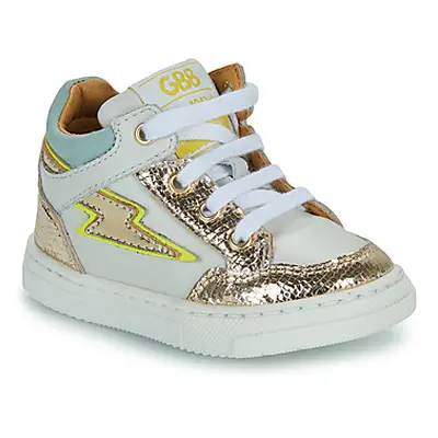 GBB DALILA boys's Children's Shoes (High-top Trainers) in White