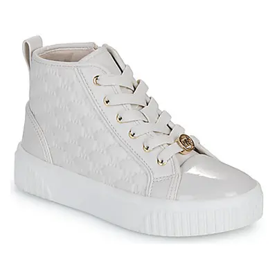 MICHAEL Michael Kors SKATE SPLIT girls's Children's Shoes (High-top Trainers) in Beige