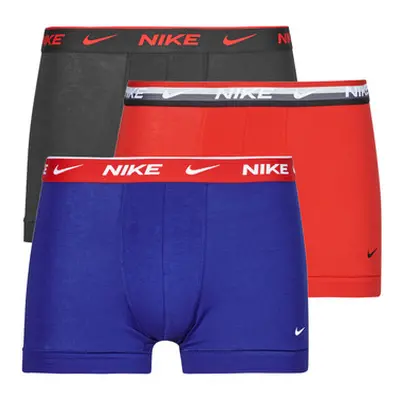 Nike EVERYDAY COTTON STRETCH X3 men's Boxer shorts in Multicolour