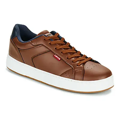 Levis RUCKER men's Shoes (Trainers) in Brown