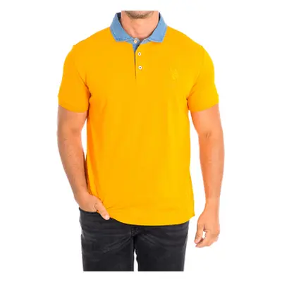 U.S Polo Assn. 61460-216 men's Polo shirt in Yellow