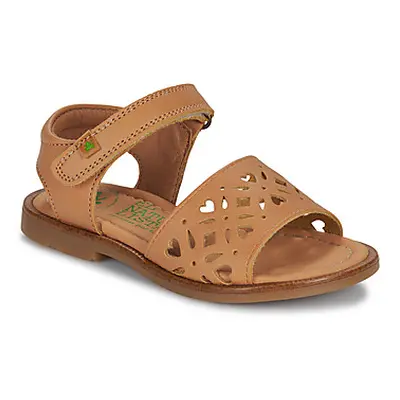 El Naturalista 15235-CUERO girls's Children's Sandals in Brown