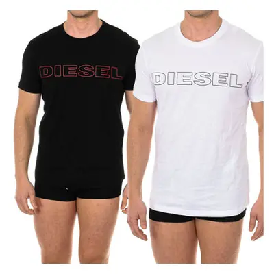 Diesel A02117-0DARX-E0013 men's T shirt in Multicolour