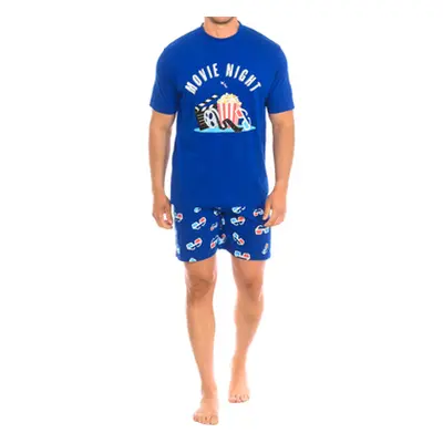 Kisses&Love KL30000-181 men's Sleepsuits in Blue