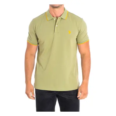 U.S Polo Assn. 64782-246 men's Polo shirt in Kaki