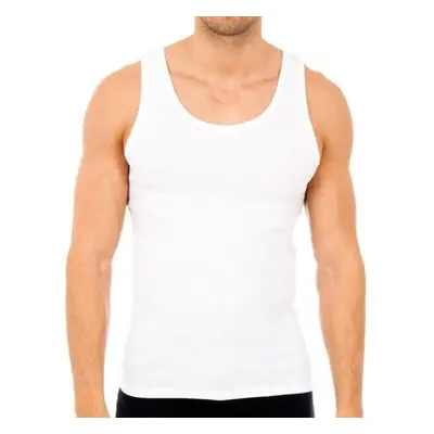 Abanderado 0300-BLANCO men's Vest top in White