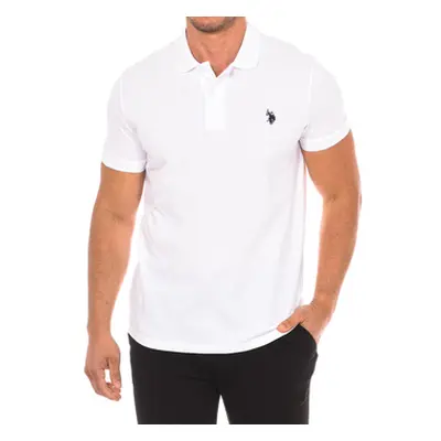 U.S Polo Assn. 67940-100 men's Polo shirt in White