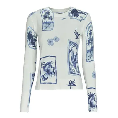 Desigual TAMPERE women's Sweater in White