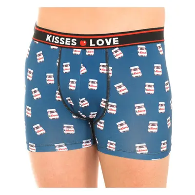 Kisses&Love KLB5-10008 men's Boxers in Multicolour