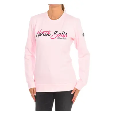 North Sails 9024250-158 women's Sweatshirt in Pink