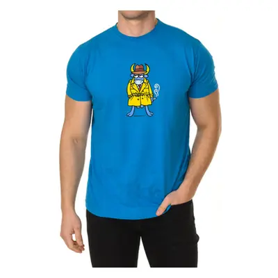 Kukuxumusu SAM-BLUE men's T shirt in Blue