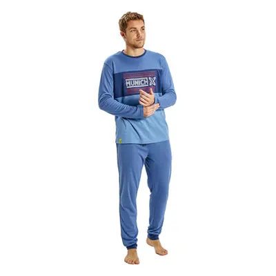 Munich MU1-DP0252 men's Sleepsuits in Blue