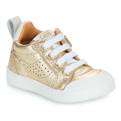 GBB HENRIET boys's Children's Shoes (High-top Trainers) in Gold