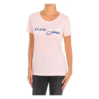 North Sails 9024310-158 women's T shirt in Pink