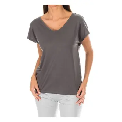 Tommy Hilfiger 1487904682-059 women's T shirt in Grey