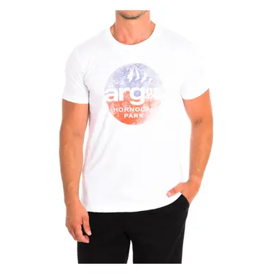 La Martina TMR313-JS259-00001 men's T shirt in White