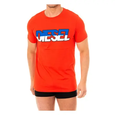 Diesel 00CEMG-0LAWE-41S men's T shirt in Red