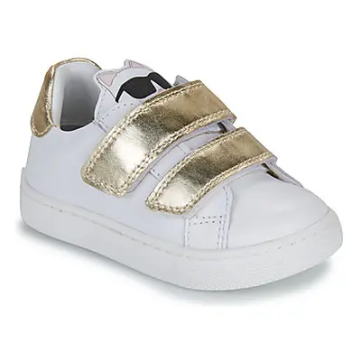 Karl Lagerfeld Z30383 girls's Children's Shoes (Trainers) in White